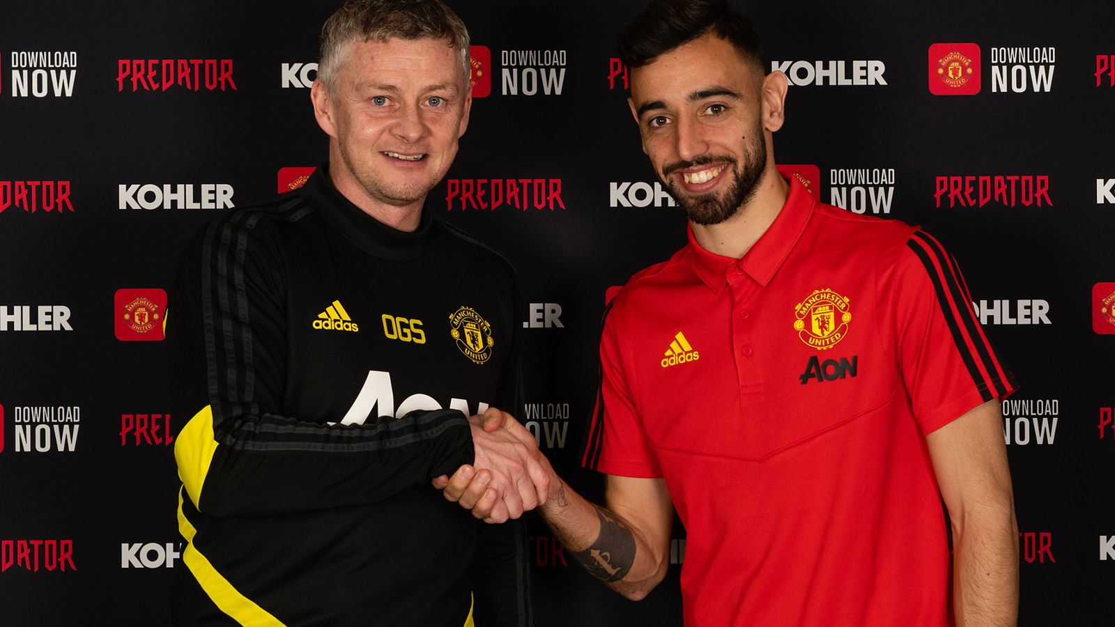 bruno fernandes united shirt