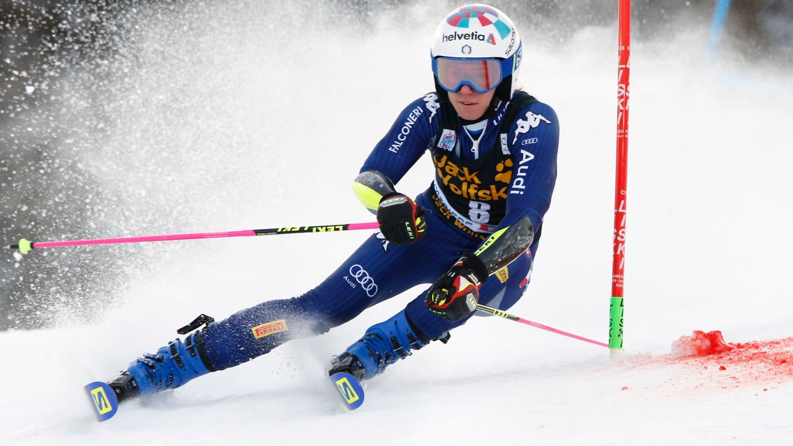 Alpine skier Marta Bassino makes fourth podium of season after ...