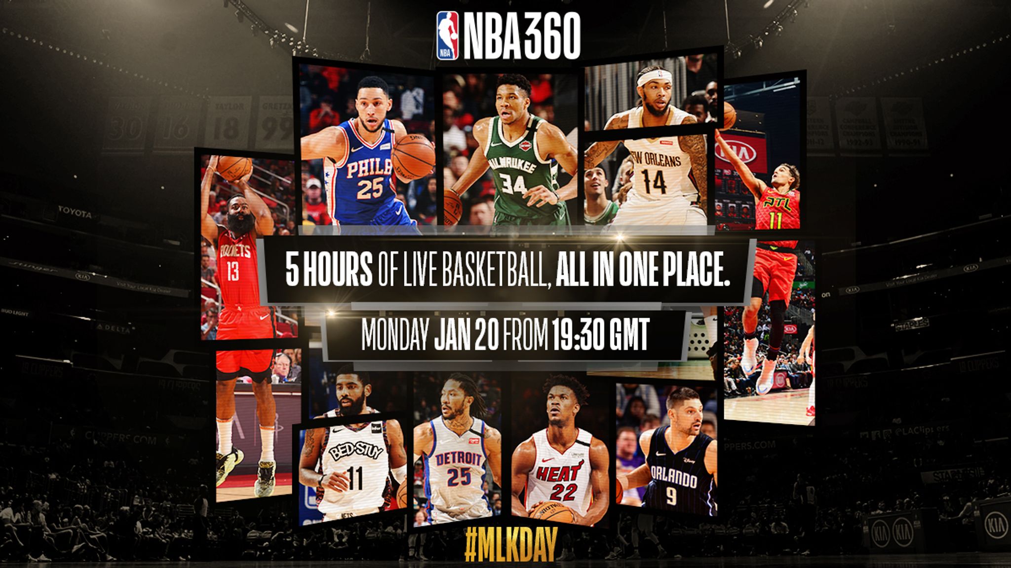Watch NBA 360 on MLK Day NBA News Sky Sports