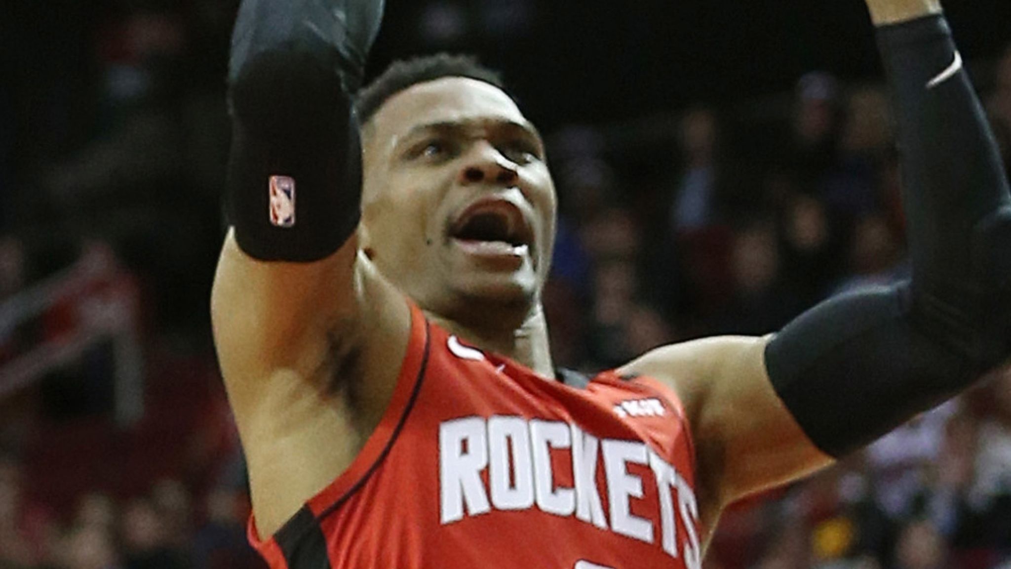 Russell Westbrook 2020 Houston Rockets 'BLACK LIVES MATTER