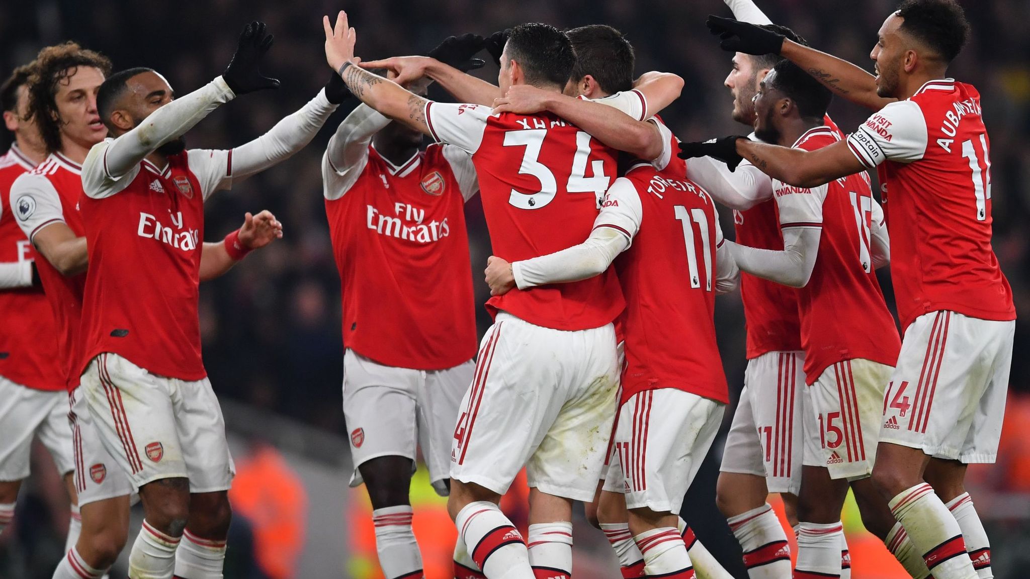 Arsenal 2-0 Manchester United: Gunners claim first win under Mikel Arteta |  Football News | Sky Sports