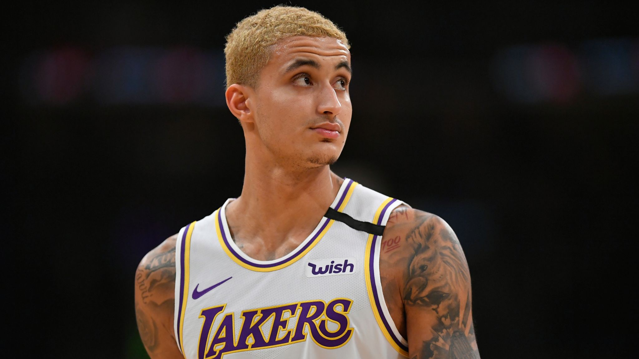 Kyle Kuzma of the Los Angeles Lakers could be on the move. 
