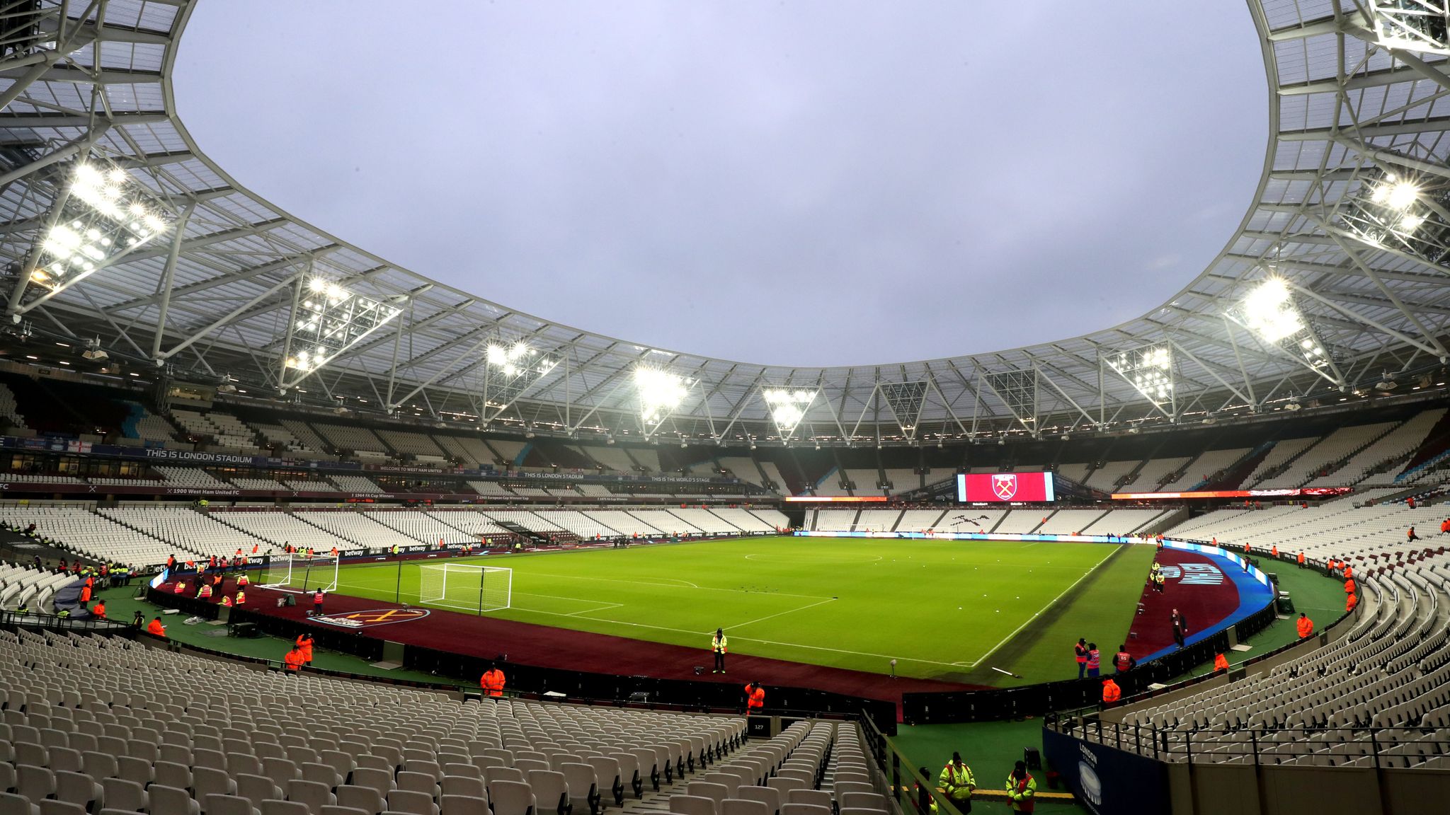 London Stadium Seating Chart