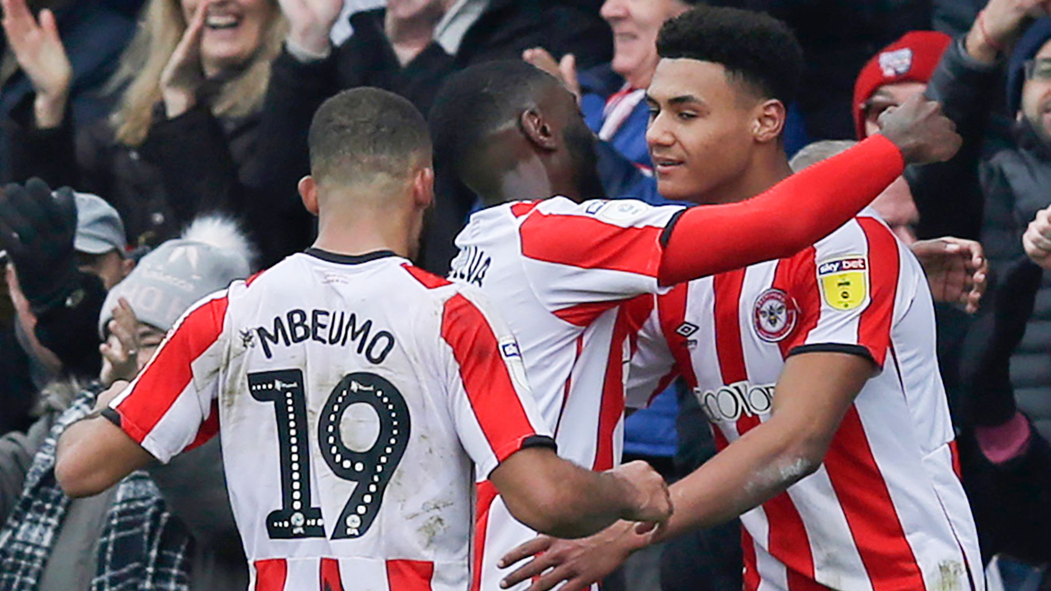 Brentford 3 1 Qpr Ollie Watkins Said Benrahma And Bryan Mbeumo On Target As Bees Win West London Derby Football News Sky Sports