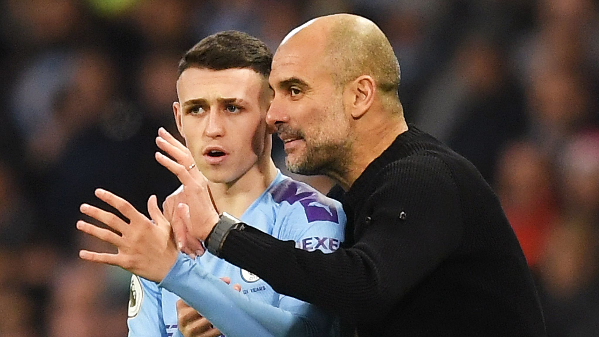 Manchester City Boss Pep Guardiola Will Look To Phil Foden When David ...