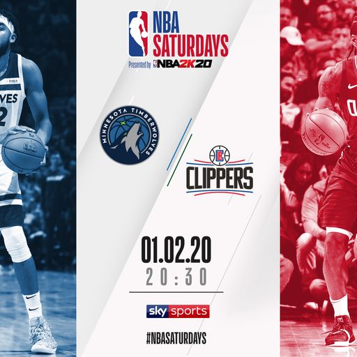 NBA Primetime: T-Wolves @ Clippers on Sky Sports