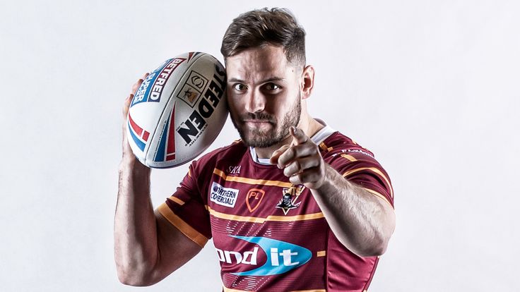 Picture by Allan McKenzie/SWpix.com - 16/01/2020 - Rugby League - Super League - Huddersfield Giants Media Day 2020, John Smiths Stadium, Huddersfield, England - Aidan Sezer.
