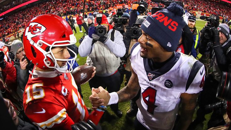 Deshaun Watson and Patrick Mahomes 