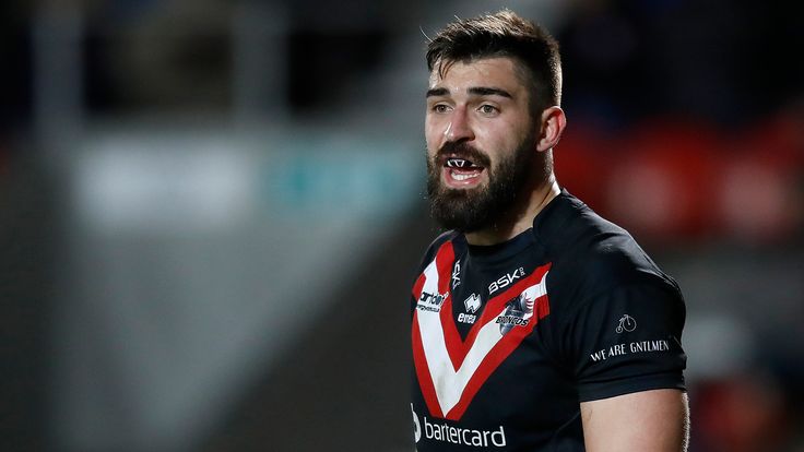 London Broncos' Will Lovell in action against St Helens Saints, during the Betfred Super League match at the Totally Wicked Stadium, St Helens.                                                                                                                                                                                                                                                                                   