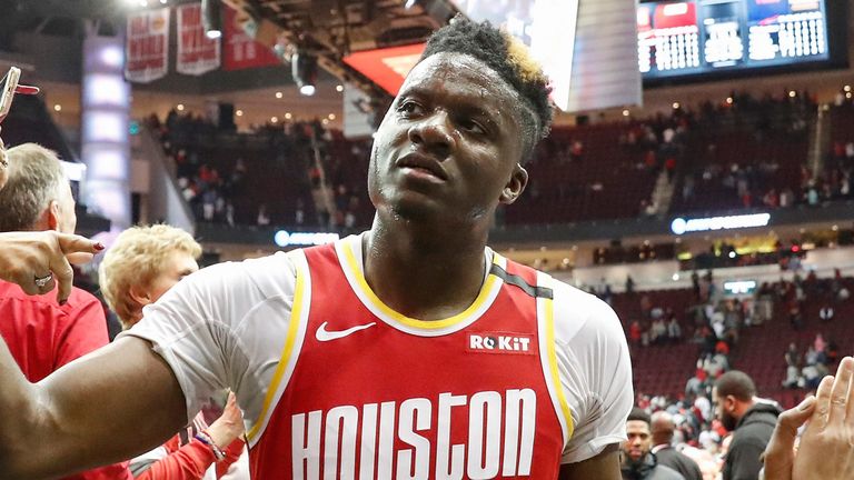 Clint Capela - Houston Rockets - Kia NBA Tip-Off 2019 - Game-Worn