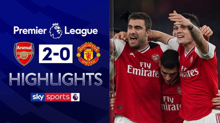 Arsenal 2 0 Man Utd Match Report Highlights