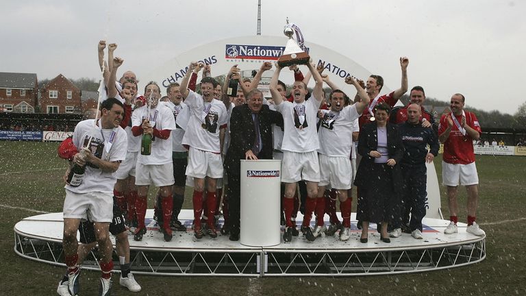 Accrington returned to the Football League for the first time in their current form in 2006