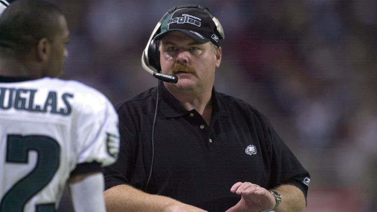 Reid led the Eagles to an NFC Championship in just his second season in charge