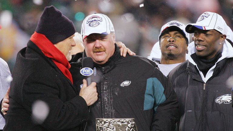 Eagles NFC Championship game in 2008 Season