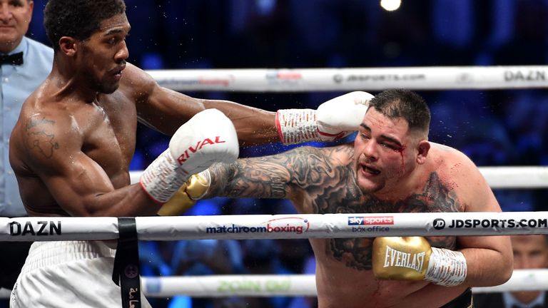 Joshua beat Ruiz Jr via unanimous decision