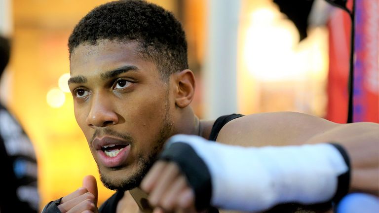 Anthony Joshua (from 2014)