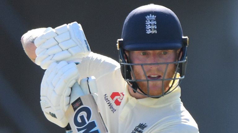 England all-rounder Ben Stokes scores through the off-side during day one of the third Test