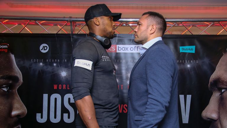 Anthony Joshua was scheduled to fight Kubrat Pulev in 2017
