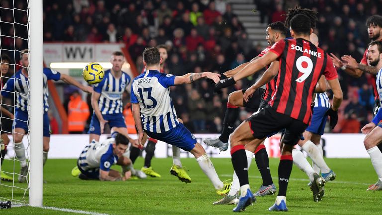 Callum Wilson makes it 2-0 to Bournemouth