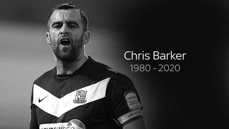 Chris Barker dies aged 39 after 17 year playing career Football