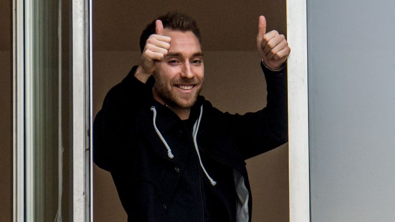 Christian Eriksen: Inter Milan sign Tottenham midfielder ...