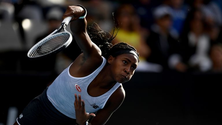 Coco Gauff started 2020 on a winning note