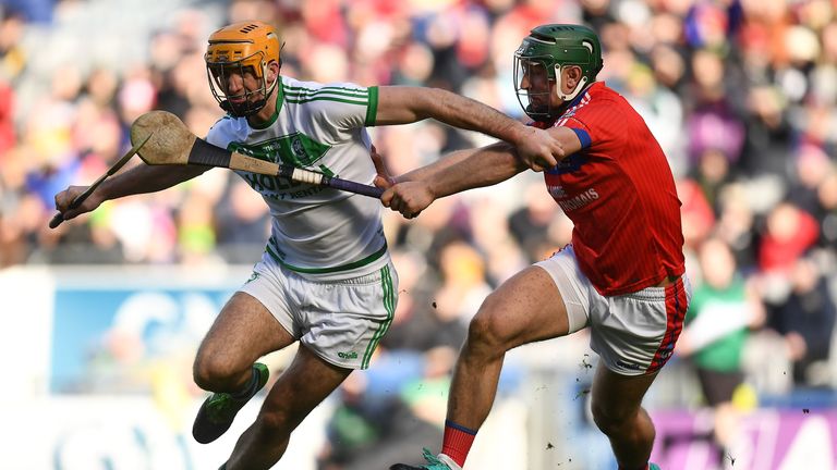 The St Thomas' defence struggled to deal with the Kilkenny front man