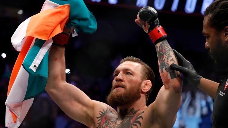 Conor McGregor made an emphatic return to UFC with a 40-second victory over Donald Cerrone
