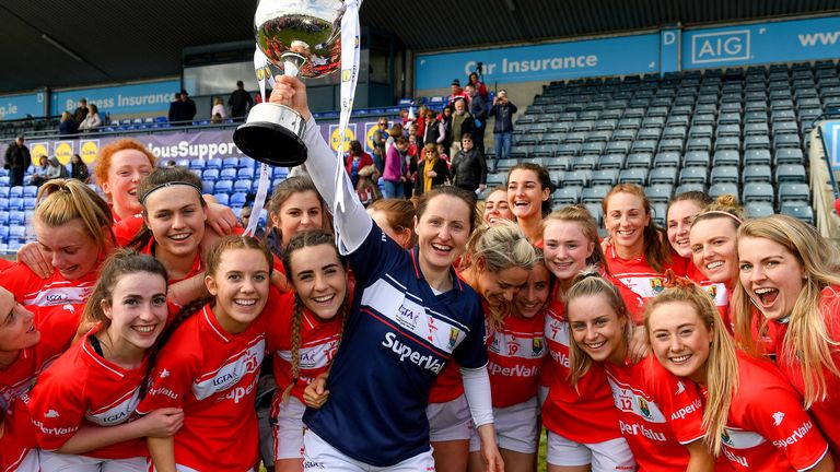 Cork beat Galway in last year's National League final