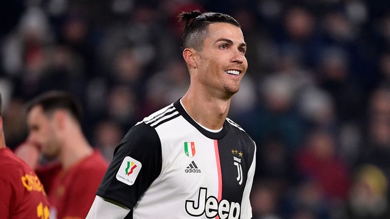 Cristiano Ronaldo continuó su impresionante racha goleadora contra la Roma