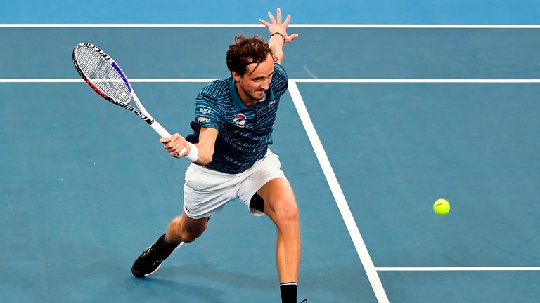 Daniil Medvedev highlighted just how dangerous he can be 