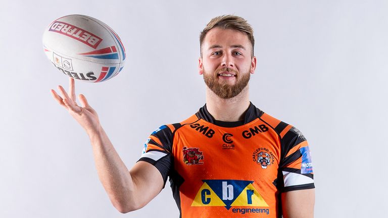 Picture by Allan McKenzie/SWpix.com - 07/01/2020 - Rugby League - Super League - Castleford Media Day 2020 - Rogerthorpe Manor, Badsworth, England - Danny Richardson.