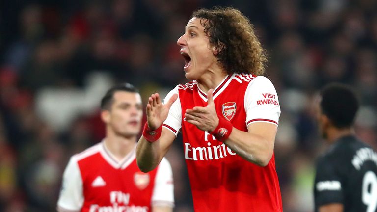 David Luiz shone against Manchester United