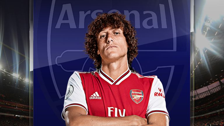 David Luiz ha estado siempre presente para el Arsenal bajo Mikel Arteta