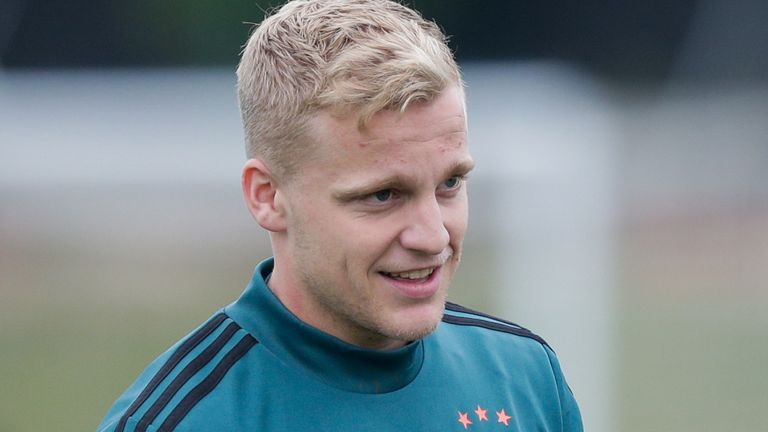 Donny van de Beek has ruled out joining Manchester United in January