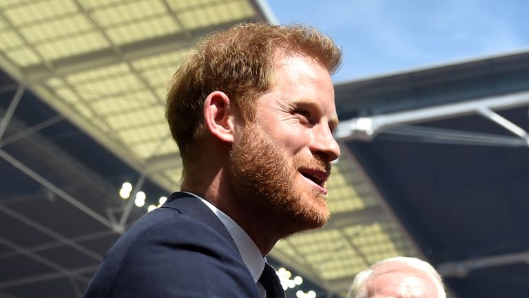 The Duke of Sussex is hosting the Rugby League World Cup draw