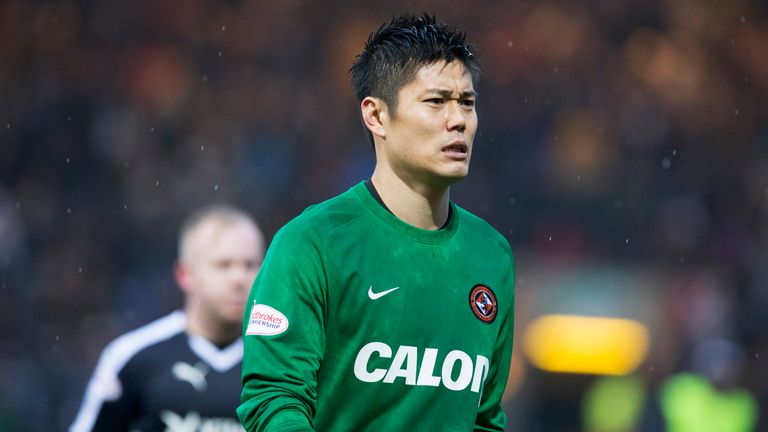 Dundee United signed goalkeeper Eiji Kawashima in 2015