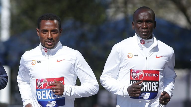 The world's two fastest marathon runners in history will face each other in London this year.