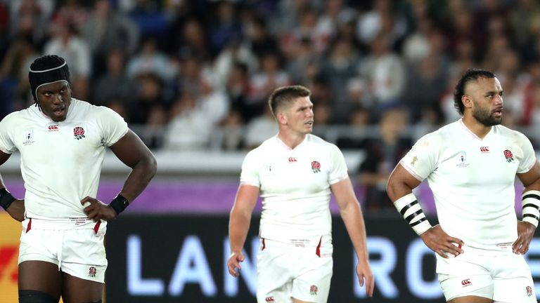 Saracens' Maro Itoje, Owen Farrell and Billy Vunipola are among England's most influential players