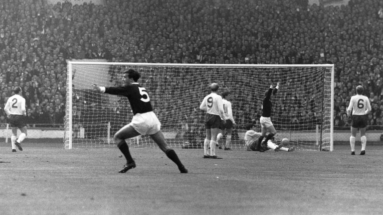 Scotland beat England 3-2 in 1967