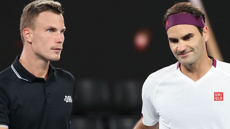 Federer also beat Marton Fucsovics in the fourth round at Melbourne Park in 2018