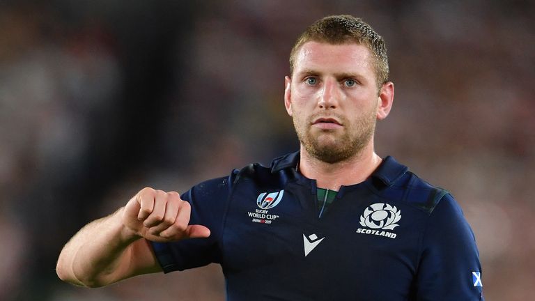 Finn Russell se ha perdido los dos primeros juegos de Escocia de la campaña Six Nations de este año.