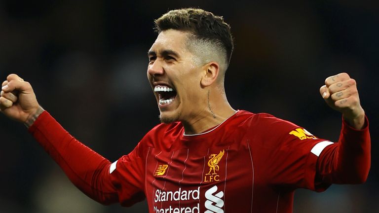 Roberto Firmino ha marcado ocho goles en 27 apariciones en la Premier League esta temporada 