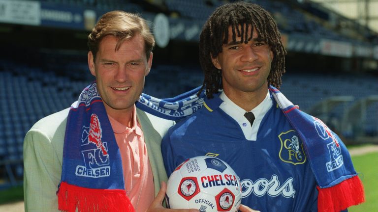 Glenn Hoddle brought Ruud Gullit to Chelsea in 1995
