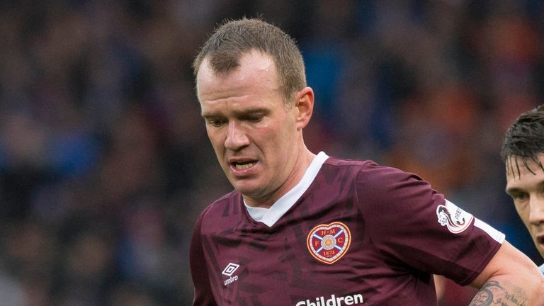Glenn Whelan has played 21 times for Hearts since joining on loan