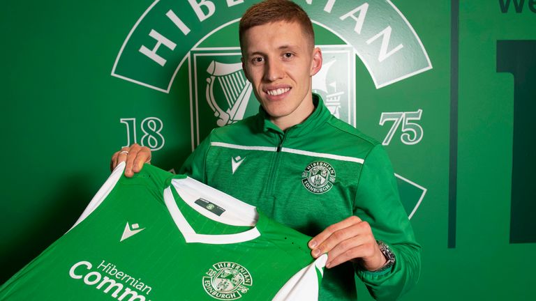 Greg Docherty has joined Hibernian on loan from Rangers