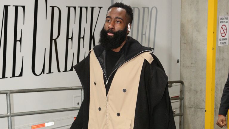 James Harden of the Houston Rockets