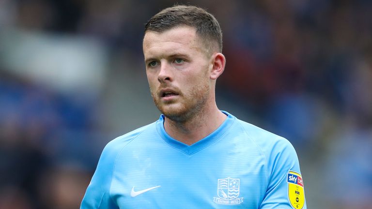 Harry Bunn of Southend United during the Sky Bet League One match between Shrewsbury Town and Southend United at New Meadow on September 15, 2018