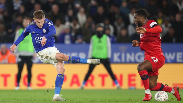 Harvey Barnes scores as Leicester breezed past Wigan into round four