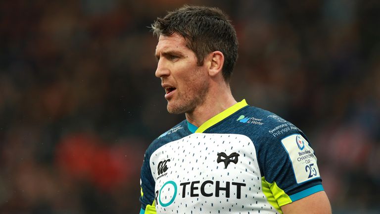 James Hook is Ospreys' second highest points scorer of all time